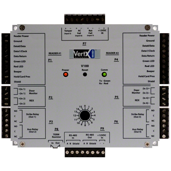 HID VertX V200 Input Monitor Interface